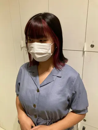 ミディアム カラー 透明感カラー🫧 nanohaのヘアスタイル