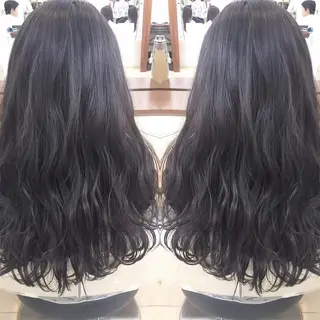 パーマ 東梅田エリアカラー ヘアセットNo. 1のヘアスタイル
