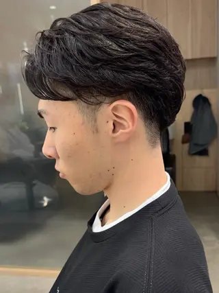 ショート ショート/ボブ/ 白髪ぼかし/しんやのヘアスタイル