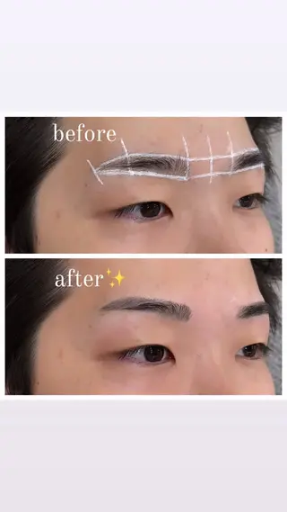 アイブロウ 眉毛サロンEAGLE自由が丘店所属・YUTO ✨️ EAGLE自由が丘店の眉毛・アイブロウイメージ