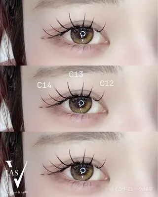 マツエク・マツパ VIAS YURINAのマツエク・マツパデザイン