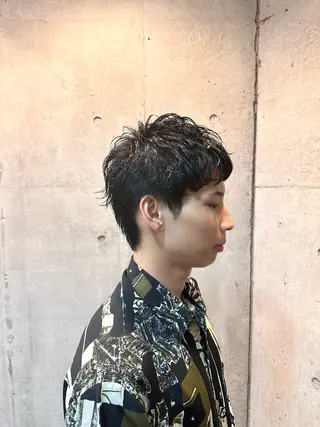 ショート パーマ メンズ 🔥メンズヘア🔥 セヤシュウヘイのヘアスタイル