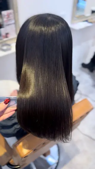 セミロング 梅田/美髪カラー/ ガーリー🎀/Noeのヘアスタイル