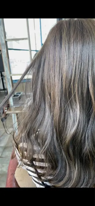ロング カラー ヘアアレンジ 🌿美髪縮毛矯正 のプロ安川🌿のヘアスタイル