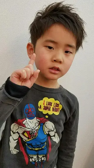 ショート キッズ メンズ Hair Salon g-room所属・大山 雅矢のヘアスタイル