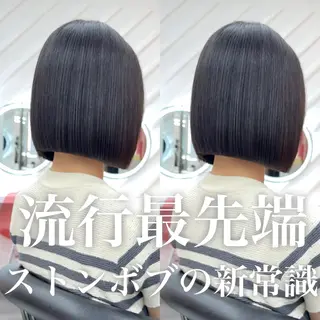 ショート カラー 莉乃/縮毛矯正/髪質 改善/艶カラーのヘアスタイル