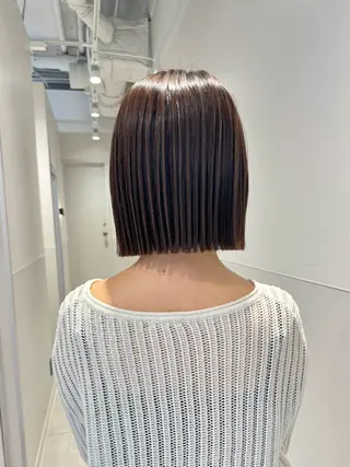 ショート カラー salowin梅田茶屋町north所属・くがれいじ 梅田/ショート/ボブのヘアスタイル