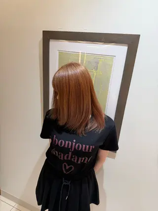 ミディアム カラー アトリエアレックス所属・中野 光瑠のヘアスタイル