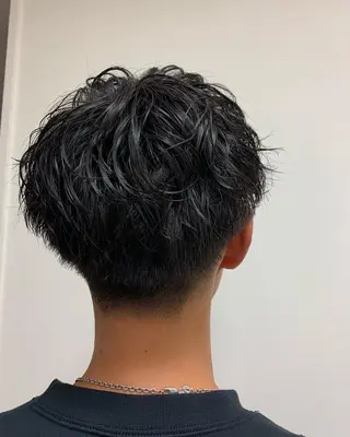 パーマ メンズ 星野 真壱のヘアスタイル