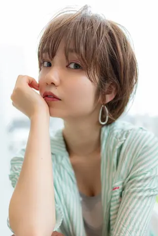 ショート RAF TOKYO所属・10月限定モニター 髪質改善美髪矯正のヘアスタイル