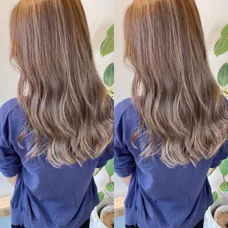 セミロング レイヤー/韓国ヘア 縮毛矯正🫧鈴木颯のヘアスタイル