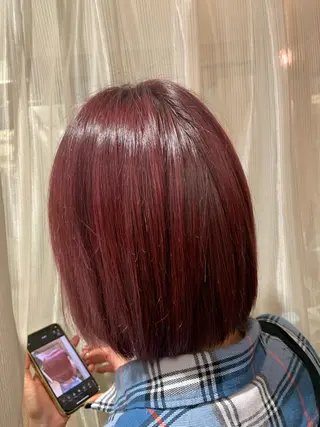 ショート カラー 🤍透明感/韓国風 🤍サクラギヒトミのヘアスタイル