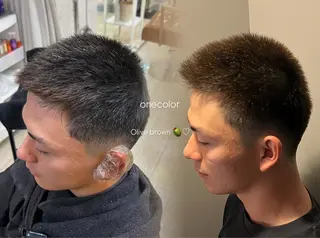 メンズ 近江流奈☆透明感カラ ー☆髪質改善☆のヘアスタイル