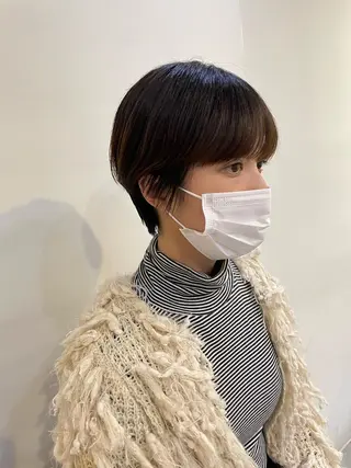 ショート silo所属・silo MOKA 顔周りカット🦦のヘアスタイル