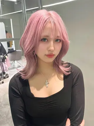 ミディアム 名古屋/レイヤー /RYOUICHI/のヘアスタイル