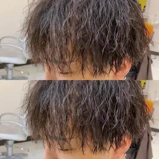 パーマ メンズ 年間2000名担当◎ パーマ職人/仲原佑樹のヘアスタイル