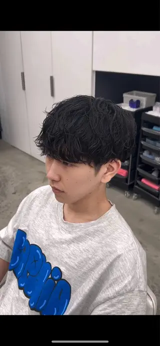 パーマ メンズ 信岡 和/メンズ カット/メンズパーマのヘアスタイル