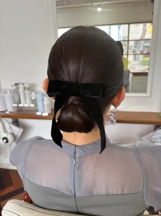 ヘアアレンジ 塔崎 りこのヘアスタイル