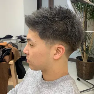 カラー メンズ mee.urawa所属・似合わせショート×透 明感/やじまたかしのヘアスタイル