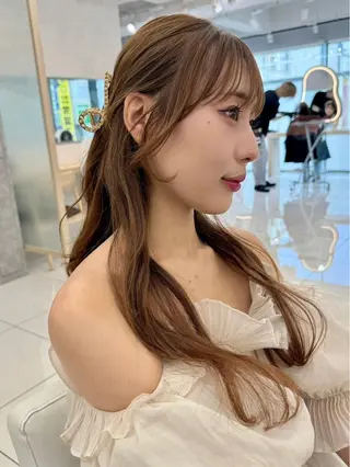 ロング 【韓国ヘア】公式 🇰🇷Ash中野のヘアスタイル