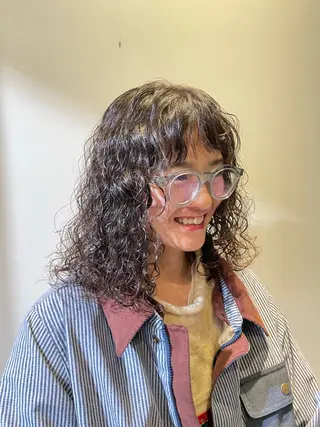 パーマ Toiro 横浜所属・🎀レイヤー/パーマ カラー/ai🎀のヘアスタイル