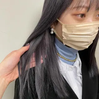 ロング カラー ヘアアレンジ maoブリーチ無し 似合わせカラーのヘアスタイル