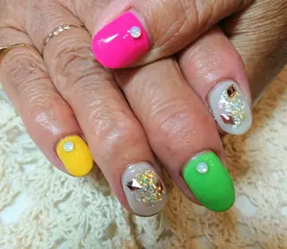 ネイル 林 珠里のネイルデザイン