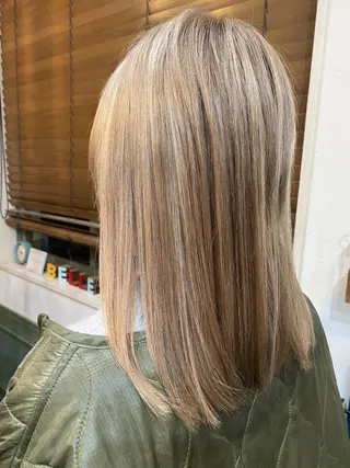 ミディアム 吉祥寺 unica by belle所属・utsumi uran 吉祥寺のヘアスタイル