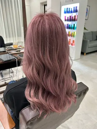 ロング カラー .HARRISS所属・中司 愛理のヘアスタイル