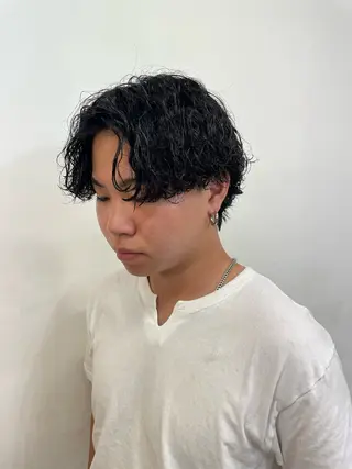 パーマ 吉田聖 【メンズヘア特化】のヘアスタイル