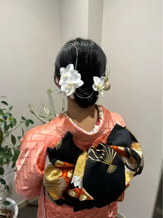 ヘアアレンジ 🍪ﾖｼｲﾊﾙﾈ🍪 ﾗﾍﾞﾝﾀﾞｰｶﾗｰのヘアスタイル