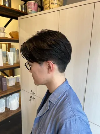 パーマ メンズ きむら なみか🪐のヘアスタイル