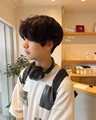 メンズ パーマ/名古屋パーマ / コデラ ナナホのヘアスタイル