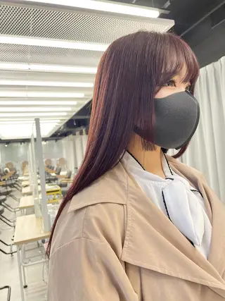 ロング カラー モモ 🍑のマツエク・マツパデザイン