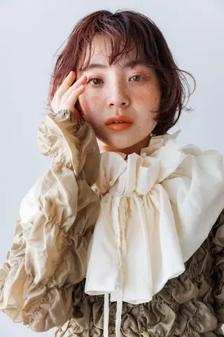 ミディアム パーマ カラー ショートとボブの専門 船橋徒歩５分/ERIのヘアスタイル