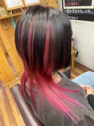 セミロング カラー 後藤 健史のヘアスタイル