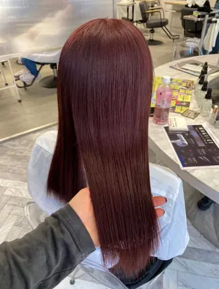 ロング カラー emu所属・けいこ🍊ニュアンス ネイル/個性派ネイルのネイルデザイン