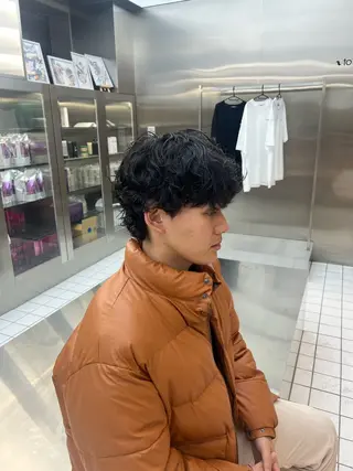 パーマ メンズ fifth PARK所属・fifth PARK HIN★T★のヘアスタイル