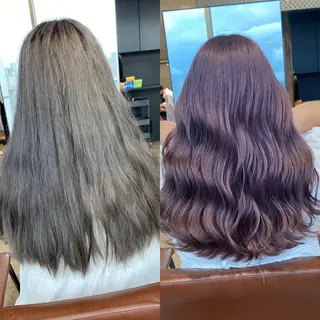 カラー 顔まわりの神様✨ 透明感カラー藤嶋秀幸のヘアスタイル