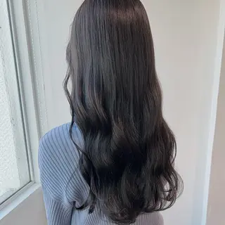 ロング カラー 𓏸レイヤー髪質改善 透けカラーカノン🫧のヘアスタイル