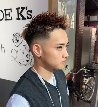 ショート 中村 友香🧸 ブリーチ/艶髪カラーのヘアスタイル