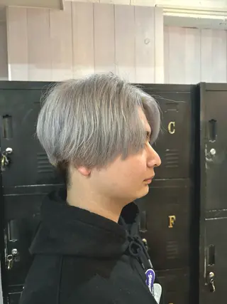 メンズ 💎縮毛矯正/透明感 カラー💎椎葉みひろのヘアスタイル