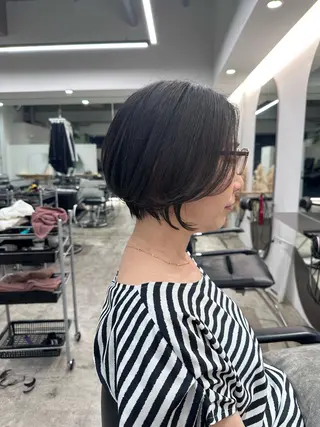 ショート mio/【日本橋】 パーマモデルのヘアスタイル