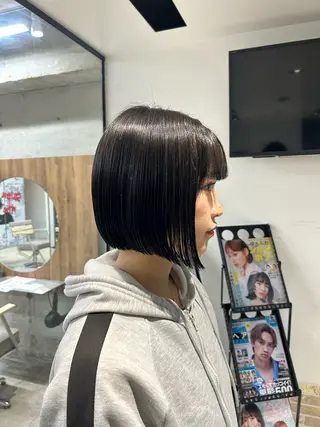 ミディアム カラー ボブ/髪質改善💎✨ SOMAのヘアスタイル