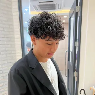 パーマ メンズ 大瀧 聖也 /パーマ/艶髪カラーのヘアスタイル