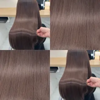 ロング カラー youres hair 髪質改善トリートメント&ヘッドスパ  新宿三丁目店【ユアーズヘア】所属・🦋透明感カラー 👑NODOKA🦋のヘアスタイル