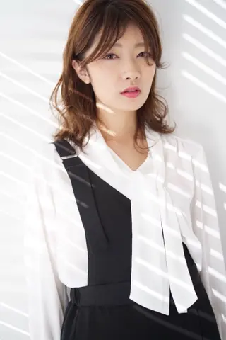ミディアム 丸田 優真のヘアスタイル