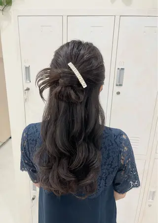 ヘアアレンジ 東梅田エリアカラー ヘアセットNo. 1のヘアスタイル