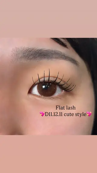 マツエク・マツパ 山本 恋乃香のヘアスタイル