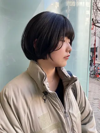 ショート sea's所属・ヒラカホ/矢場町/ ブリーチ/似合わせのヘアスタイル